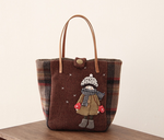 [Kit] Byhands DIY Kit Series - Winter Girl Wool Tote Bag (BYP-2822)