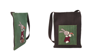 [Kit] Byhands DIY Digital Printed Panel Series - Bunny Carrot Shoulder Bag (EYCD-26)