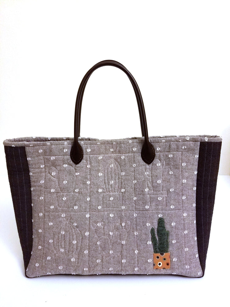 [DIY Bag Pattern] Cactus Garden Bag