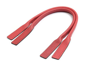 20.4" byhands Boston Series Saffiano Leather Purse Handles, Tote Bag Strap, Coral Pink (32-5203)