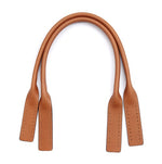 20.4" byhands Boston Series Saffiano Leather Purse Handles, Tote Bag Straps, Hazelnut (32-5203)