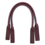 20.4" byhands Boston Series Saffiano Leather Purse Handles, Tote Bag Strap, Windsor Wine (32-5203)