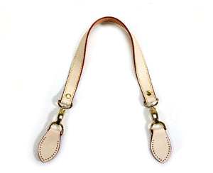 24 byhands Genuine Leather Ivory Purse Handle, Shoulder Bag Strap –  byhands Hand Craft