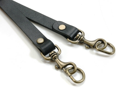 40.5" ~ 44" byhands 100% Genuine Leather Adjustable Crossbody Bag Strap (40-1009)
