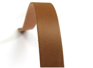 24” byhands 100% Genuine Leather Shoulder Bag Straps/Purse Handles, Tan (40-4125)