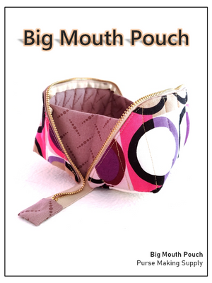 [Bag Pattern] Big Mouth Pouch