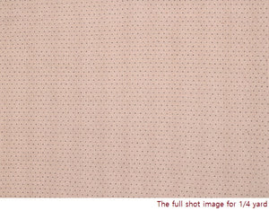 100% Cotton Yarn-Dyed Fabric, Classic Mini Dot Pattern, Vintage Pink (EY20064-A)