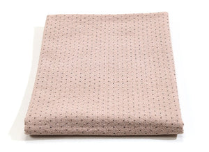 100% Cotton Yarn-Dyed Fabric, Classic Mini Dot Pattern, Vintage Pink (EY20064-A)