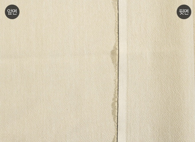 100% Cotton Yarn Dyed Fabric - Classic Checkerd Pattern, Ivory (EY20029-F)