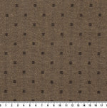 Yarn Dyed Fabric - Byhands Cotton Mini Square Light Series Checkered Pattern, Light Sepia (EY20074-C)
