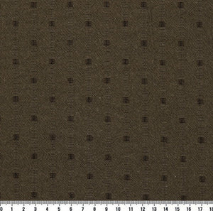 Yarn Dyed Fabric - Byhands 100% Cotton Mini Square Light Series Checkered Pattern, Olive Brown (EY20074-D)