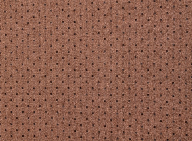 byhands 100% Cotton Yarn Dyed Fabric, Mini Square Light Series Checkered Pattern, Peach (EY20074-F)