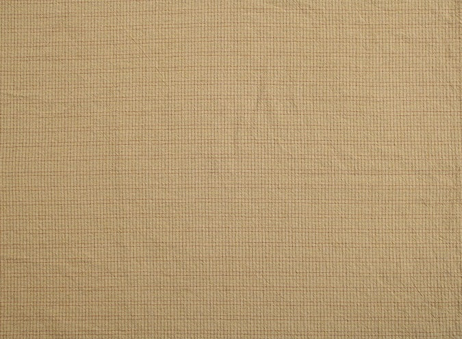 Yarn Dyed Fabric - Byhands 100% Cotton Yarn-Dyed Trend Mini Check Pattern, Light Yellow (EY20081-K)