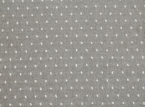 Yarn Dyed Fabric - Byhands Cotton Yarn-Dyed Fabric, Milk Dot Pattern Checkered Series Fabric, Sepia (EY20084-3)