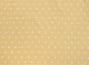 Yarn Dyed Fabric - Byhands Cotton Yarn Dyed Fabric, Milk Dot Pattern Checkered Series Fabric, Yellow (EY20084-5)