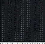 Yarn Dyed Fabric - Byhands 100% Cotton Line Stitch Pattern, Indigo Ink (EY20089-H)
