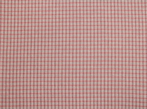 byhands 100% Cotton Yarn Dyed Fabric, Country Style Checkered Pattern, Peach (EY20094-I)