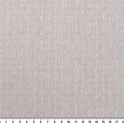 Yarn Dyed Fabric - Byhands 100% Cotton Dobby Yarn Dyed Fabric, Silver Cloud (EY20099-D)