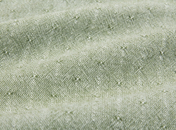 Korean Yarn Dyed Fabric - Byhands Cotton Dobby Yarn Dyed Fabric, Turtle Green (EY20099-I)