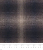 Korean Yarn Dyed Fabric - Byhands Cotton Deep Gradation Checkered Pattern, Purple (EY20104-C)