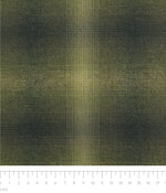 Korean Yarn Dyed Fabric - Byhands Cotton Deep Gradation Checkered Pattern, Green (EY20104-E)