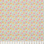 Feedsack Style Fabric - Byhands Cosmos Feedsack Color Printed Fabric - Ivory (FL04-015)