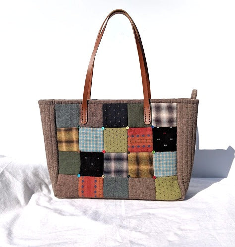 [Bag Pattern] Square Patch Bag