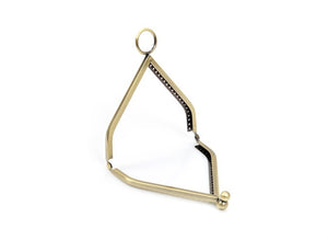 Triangle Bag Frame with Ring (4.3", 11 cm), XS-1209