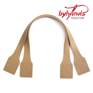 21.2" byhands PU Leather Simple Tote Bag Handles (PU24-5402)