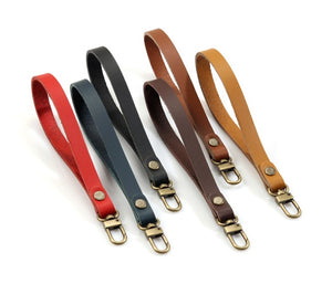 byhands 100% Genuine Leather Mini Clutch Bag Strap, 7" (20-1817)